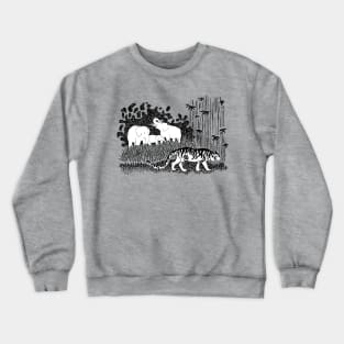 the tiger Sher Khan Crewneck Sweatshirt